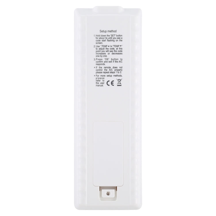 Comando Universal Chunghop K-2988E para Ar Condicionado com Lanterna