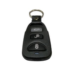 Transmissor de Comando Remoto Sem Fios 433MHz 3+1 Dividido com 4 Botões para Cópia de Carro para Hyundai / KIA, 433MHz