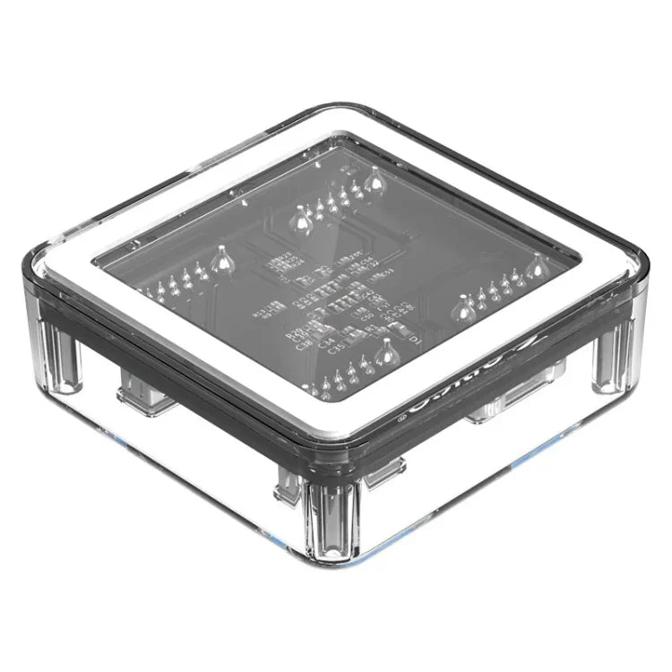 ORICO MH4U-100 Hub de Secretária Transparente USB 3.0 com Cabo Micro USB de 100cm, MH4U-100