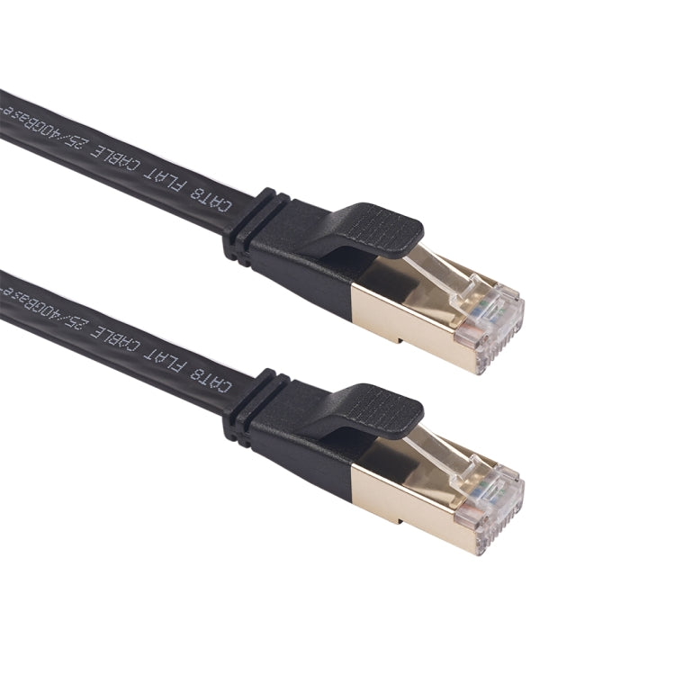 Cabo de Rede LAN Plano CAT8-2 Duplamente Blindado CAT8, Comprimento: 15m, 15m