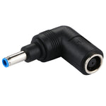 Adaptador de Energia Conector DC 4506 Macho para DC 7406 Fêmea para Portátil HP, Cotovelo de 90 Graus, DC4506 para DC7406