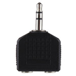 Adaptador Divisor 3.5mm Macho para Duplo 3.5mm Fêmea