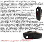 Electric Garage Door Controller Rolling Door Roll Gate Remote Control Plug-Chain Motor Receiver with Cable, with Cable