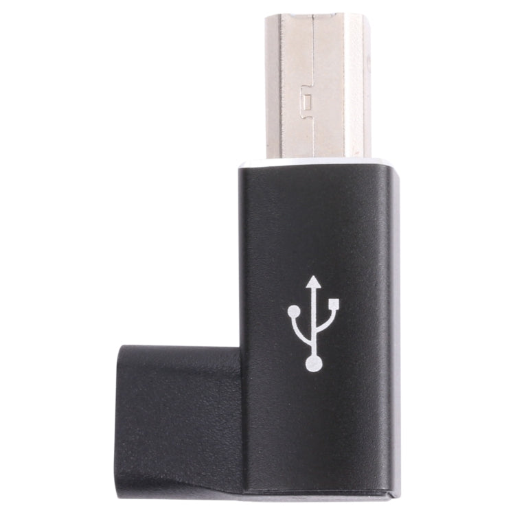 Adaptador USB-C / Tipo C fêmea para USB 2.0 B MIDI macho para instrumento eletrónico / impressora / scanner / piano