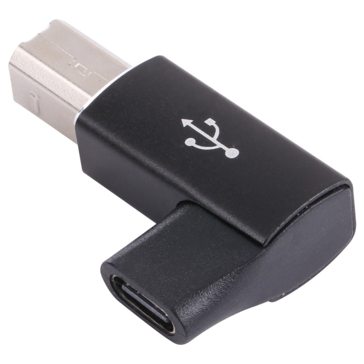 Adaptador USB-C / Tipo C fêmea para USB 2.0 B MIDI macho para instrumento eletrónico / impressora / scanner / piano