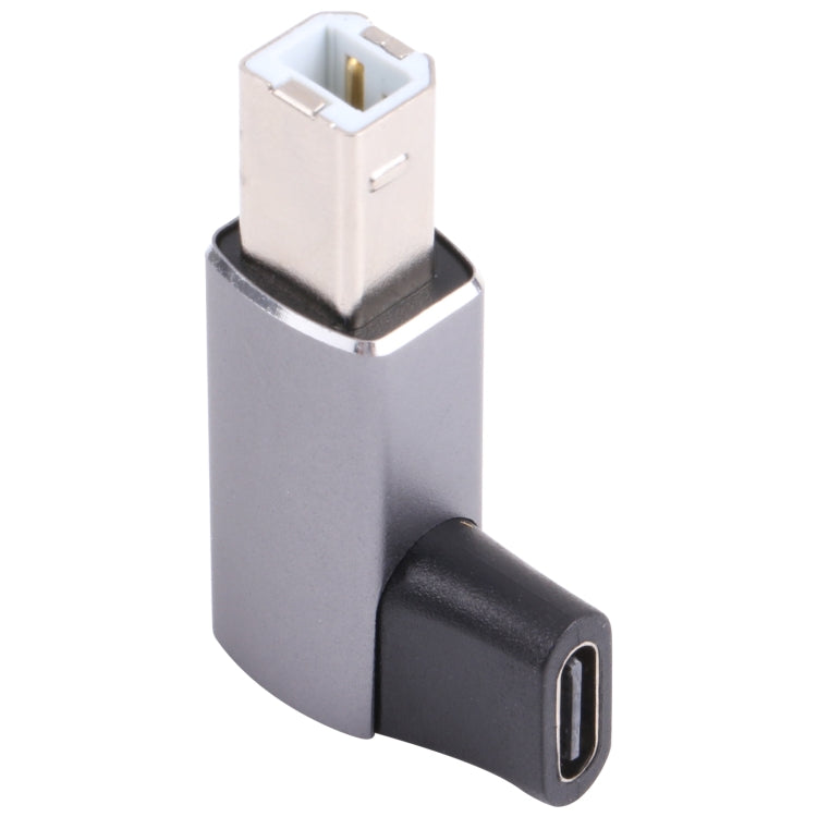Adaptador USB-C / Tipo C fêmea para USB 2.0 B MIDI macho para instrumento eletrónico / impressora / scanner / piano