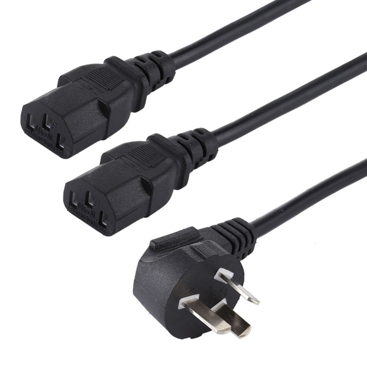 Cabo de alimentação para computador PC 10A 250V com 3 pinos, comprimento: 1,8m, plugue AU, plugues duplos AU