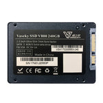 Vaseky V800 240GB SSD de Estado Sólido Ultra-Fino 7mm SATA3 6GB/s 2.5 polegadas para Desktop, Portátil, 240GB