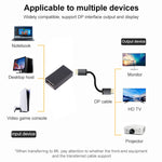 Adaptador reto DisplayPort fêmea para DisplayPort fêmea 8K, DP fêmea para DP fêmea reto