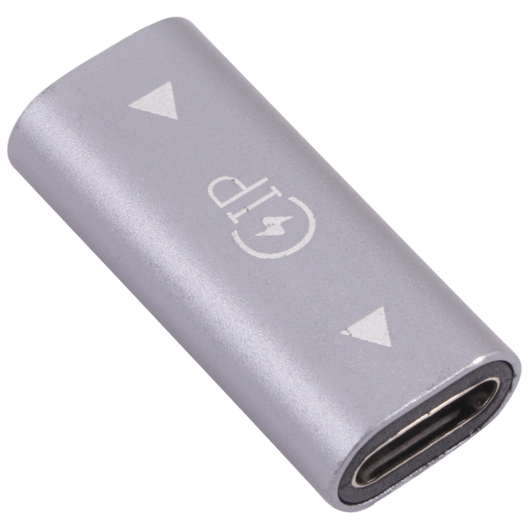 Adaptador USB-C / Tipo-C Fêmea para 8 pinos Fêmea de carregamento + transmissão de dados + OTG, Tipo-C Fêmea para 8 pinos Fêmea