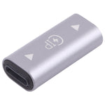 Adaptador USB-C / Tipo-C Fêmea para 8 pinos Fêmea de carregamento + transmissão de dados + OTG, Tipo-C Fêmea para 8 pinos Fêmea