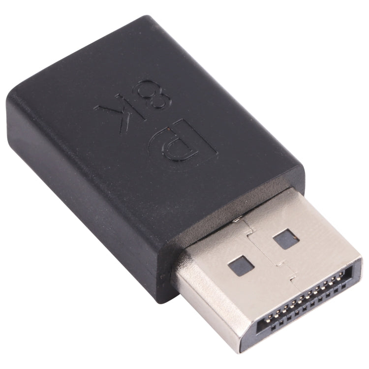 Adaptador reto DisplayPort macho para Mini DisplayPort fêmea 8K, DP macho para Mini DP fêmea reto