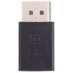 Adaptador reto DisplayPort macho para Mini DisplayPort fêmea 8K, DP macho para Mini DP fêmea reto