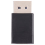Adaptador reto DisplayPort macho para Mini DisplayPort fêmea 8K, DP macho para Mini DP fêmea reto