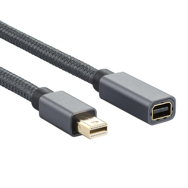Cabo Mini DP macho para DisplayPort fêmea OD6,5 mm, DP macho para fêmea