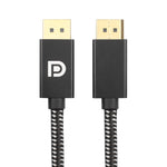 Cabo DisplayPort macho para macho OD6,5 mm, Comprimento: 2 m, DP macho para macho