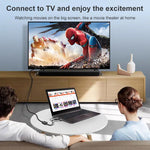 Conversor HDCO-VGAM2 VGA Macho para HDMI Fêmea 1080P com Cabo de Áudio 3.5mm, HDCO-VGAM2