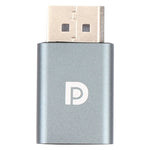 Adaptador Mini DisplayPort fêmea para DisplayPort macho, Mini DP fêmea para DP macho