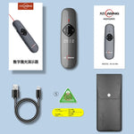 ASiNG A8 Apresentador Sem Fios com Apontador Laser Verde e 32GB, A8 32GB