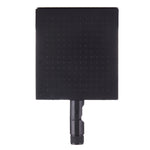 Antena WiFi painel 2,4 GHz conector SMA macho 12dBi, 2,4 GHz preta