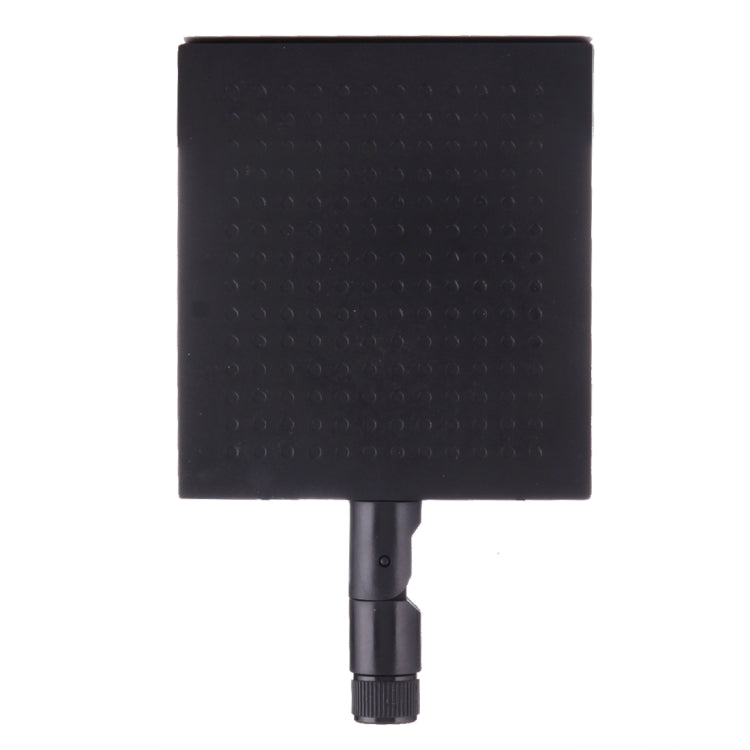 Antena WiFi painel 2,4 GHz conector SMA macho 12dBi, 2,4 GHz preta