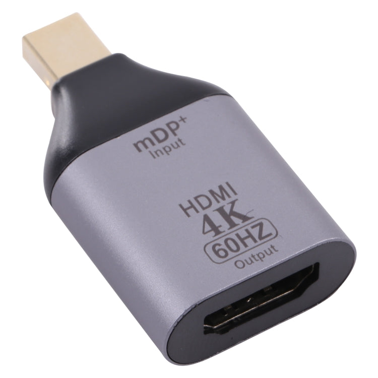 Adaptador HDMI Fêmea 4K 60Hz para Mini DisplayPort Macho, HDMI 60Hz para Mini DisplayPort