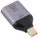 Adaptador HDMI Fêmea 4K 60Hz para Mini DisplayPort Macho, HDMI 60Hz para Mini DisplayPort