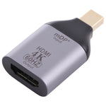 Adaptador HDMI Fêmea 4K 60Hz para Mini DisplayPort Macho, HDMI 60Hz para Mini DisplayPort