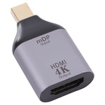 Adaptador HDMI Fêmea 4K 30Hz para Mini DisplayPort Macho, HDMI 30Hz para Mini DisplayPort