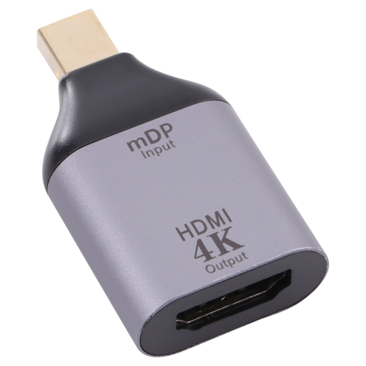 Adaptador HDMI Fêmea 4K 30Hz para Mini DisplayPort Macho, HDMI 30Hz para Mini DisplayPort