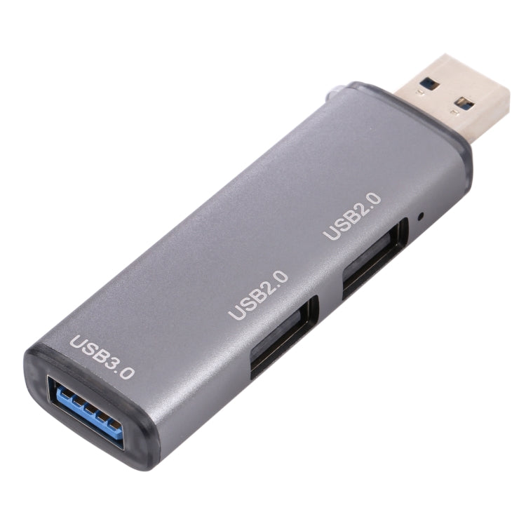 Adaptador HUB 3 Portas USB 2.0 x 2 + USB 3.0 para USB 3.0, USB2.0x2+USB3.0 para USB3.0