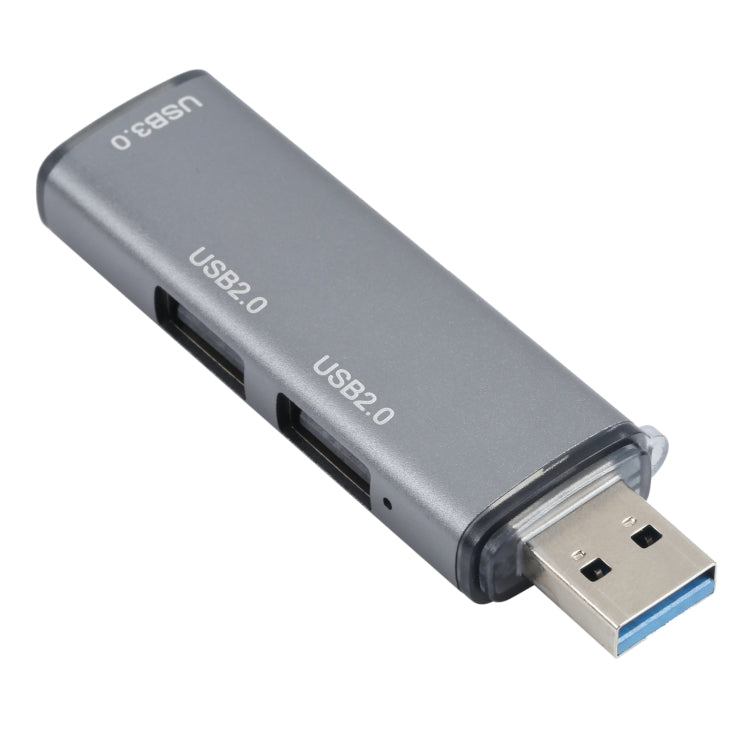 Adaptador HUB 3 Portas USB 2.0 x 2 + USB 3.0 para USB 3.0, USB2.0x2+USB3.0 para USB3.0