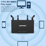 Router Sem Fios COMFAST CF-WR619AC V2 1200Mbps Dual Band, CF-WR619AC V2