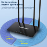 Router Sem Fios COMFAST CF-WR619AC V2 1200Mbps Dual Band, CF-WR619AC V2