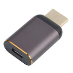 Adaptador USB-C / Type-C Fêmea para HDMI Macho 8K 60Hz, Type-C Fêmea para HDMI Macho