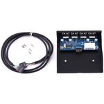 Painel Frontal para Baía de Expansão de Disquete 3,5 polegadas com Adaptador HUB 4 Portas USB 2.0