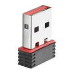 Adaptador WiFi USB 2.0 RTL8188 150Mbps 2.4GHz Cartão de Rede Externo