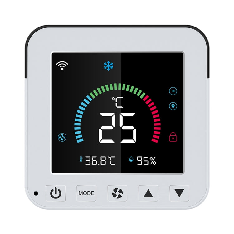 Controlador Termostato de Ar Condicionado Infravermelho com Ecrã Colorido Inteligente WiFi NEO NAS-RT01W