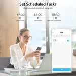 Controlador Termostato de Ar Condicionado Infravermelho com Ecrã Colorido Inteligente WiFi NEO NAS-RT01W