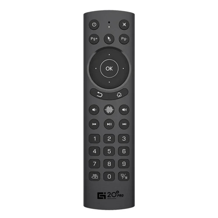 Comando Remoto Air Mouse 2.4G com Voz e Retroiluminação G20S Pro, G20S Pro