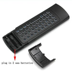 Comando Remoto Air Mouse Fly Sem Fios 2.4GHz com Voz e Retroiluminação MX3-L, Voz com Retroiluminação