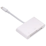 Leitor de cartão 3 em 1 NK-1011 CF / TF / SD para dispositivos 8 pinos, NK-1011