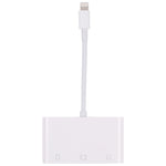 Leitor de cartão 3 em 1 NK-1011 CF / TF / SD para dispositivos 8 pinos, NK-1011