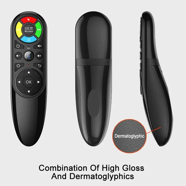 Comando Remoto Air Mouse Sem Fios 2.4G Versão Standard Q6 com Voz