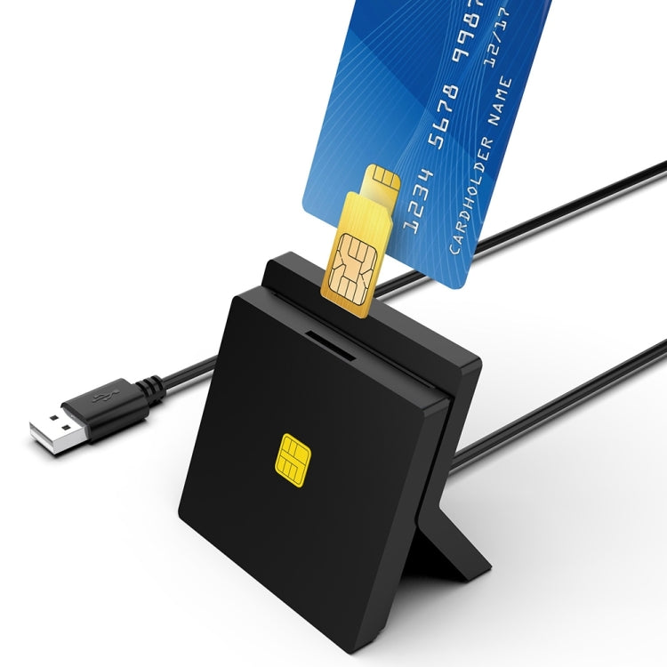 Leitor de Cartões Rocketek CR319 USB 2.0 Smart Card / SIM 2 em 1