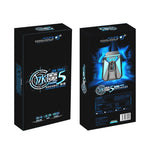Ventoinha portátil Ice Troll 5 COOLCOLD para arrefecimento de portátil, controlador de ventoinha de alto desempenho com velocidade ajustável, USB 5V (Preto), USB 5V (Branco)