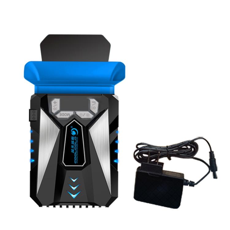 Ventoinha portátil Ice Troll 5 COOLCOLD para arrefecimento de portátil, controlador de ventoinha de alto desempenho com velocidade ajustável, AC 220V, AC 220V (Preto)