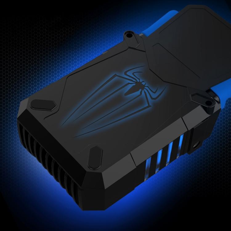 Ventoinha portátil Ice Troll 5 COOLCOLD para arrefecimento de portátil, controlador de ventoinha de alto desempenho com velocidade ajustável, AC 220V, AC 220V (Preto)