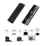 Comando Remoto Air Mouse Fly Sem Fios 2.4GHz Versão Standard MX3-L, Versão Standard