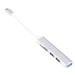 Docking Station HUB Multifuncional 5 em 1 USB-C / Type-C 3.1 para Slot de Cartão SD / TF + 3 Portas USB 3.0, USB-C / Type-C 3.1